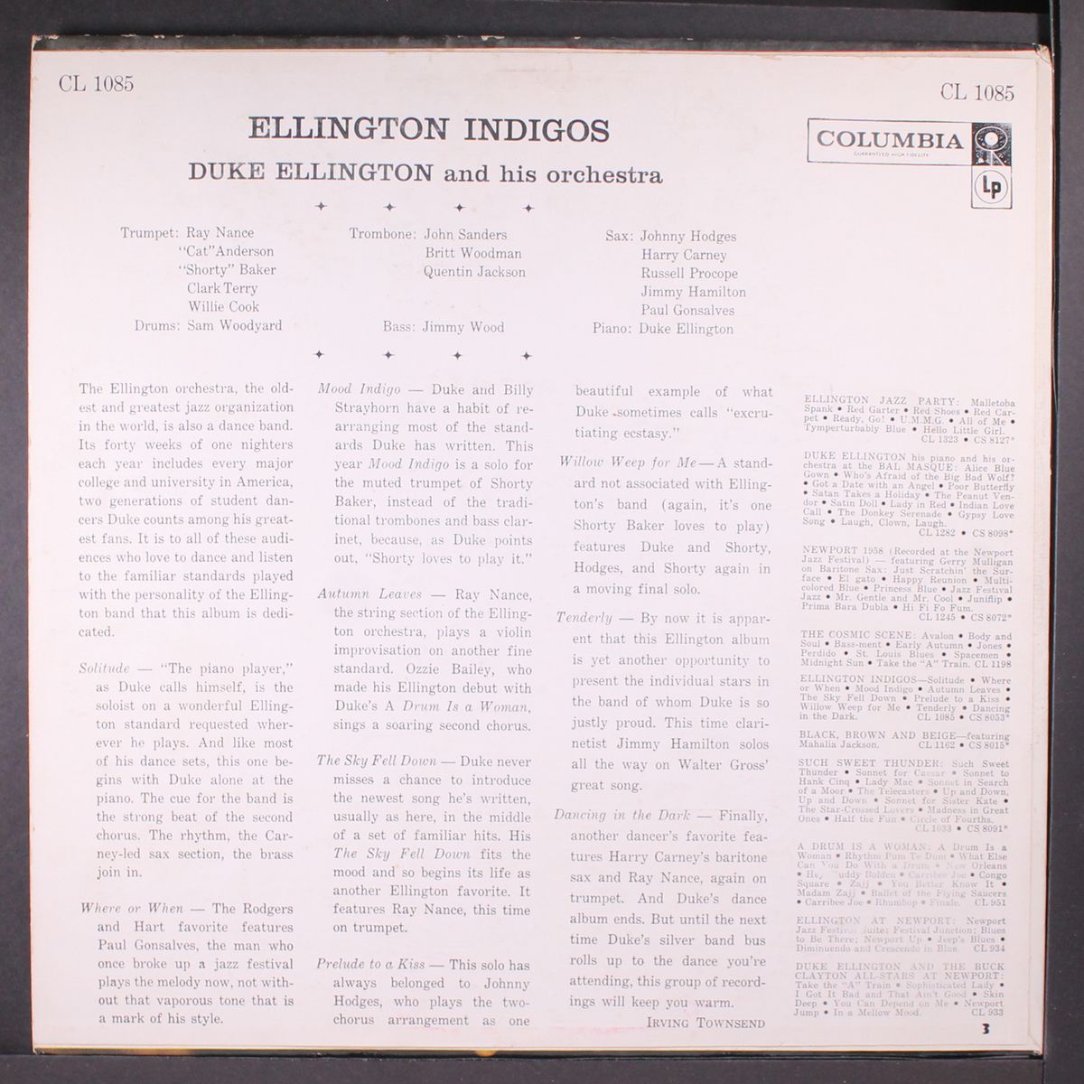ellington indigos by DUKE ELLINGTON