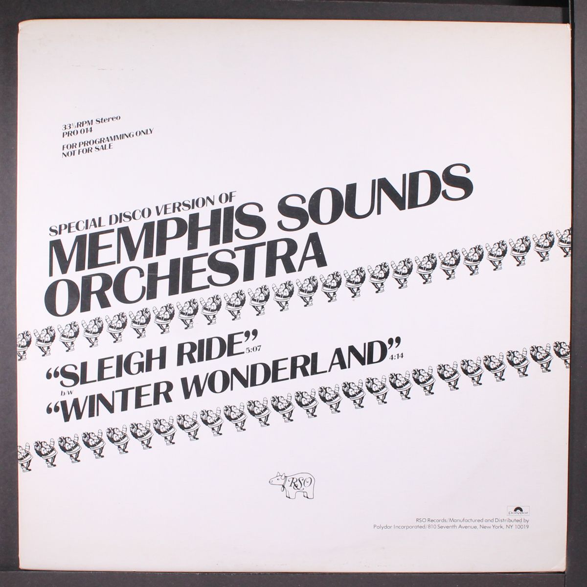 sleigh ride / winter wonderland by MEMPHIS SOUNDS ORCHESTRA
