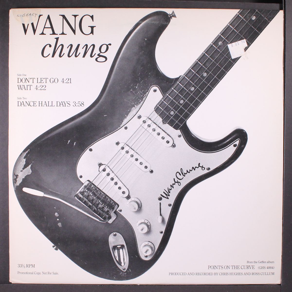 don't let go / wait / dance hall days by WANG CHUNG