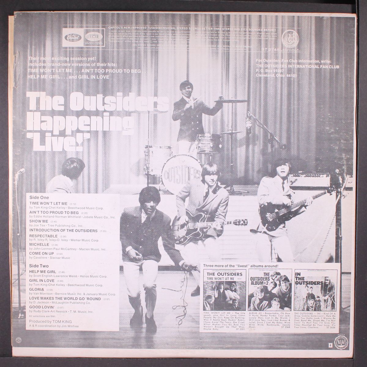 happening 'live!' by OUTSIDERS