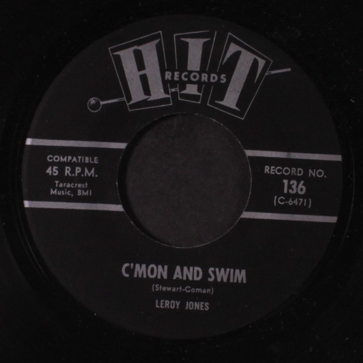 c'mon and swim by LEROY JONES