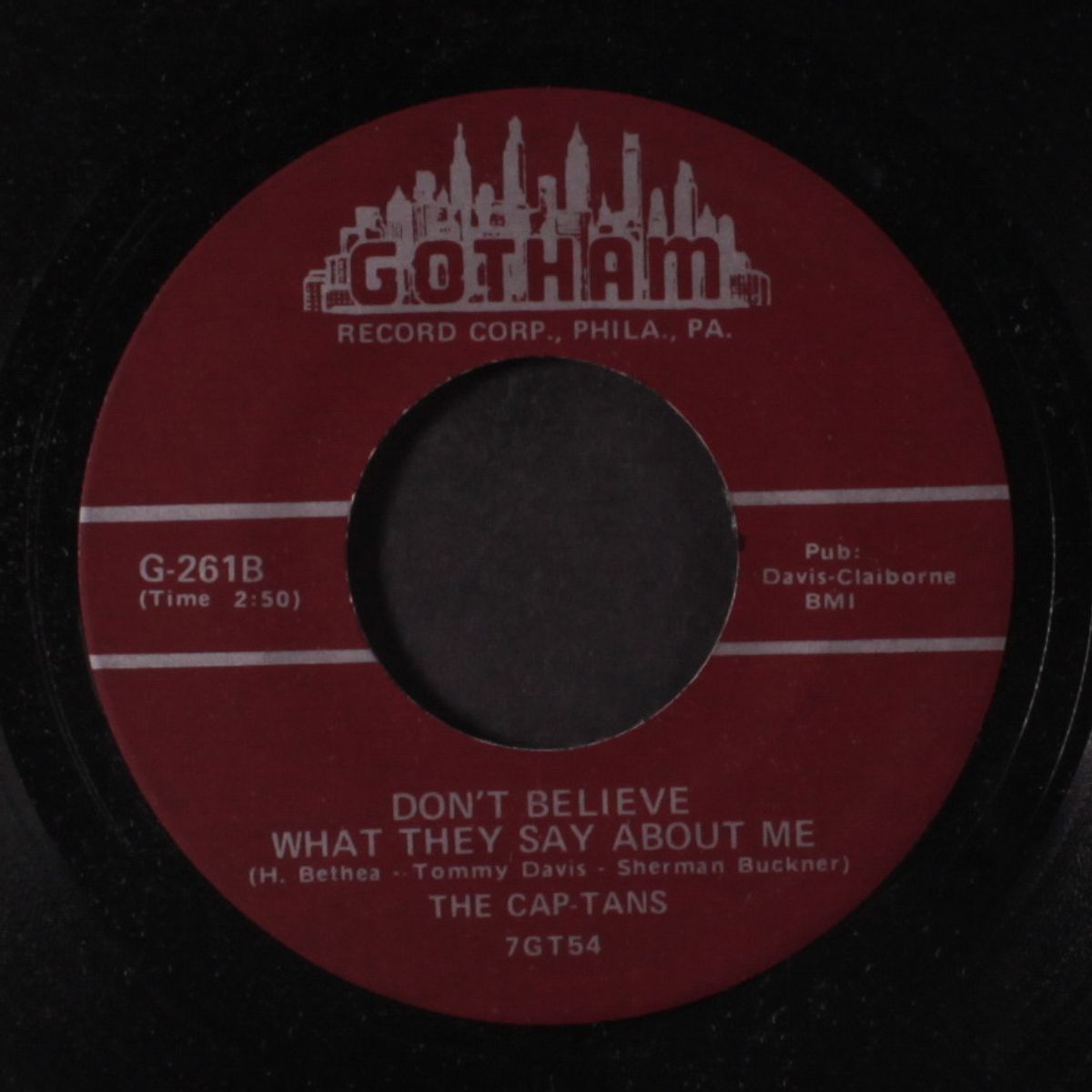 grateful / don't believe what they say about me by CAP-TANS