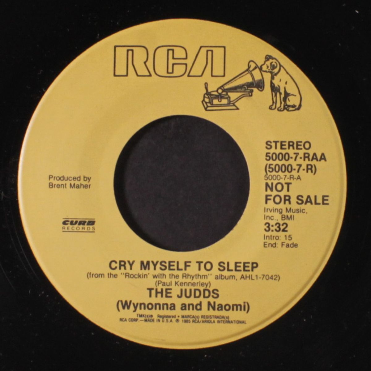 cry myself to sleep by JUDDS