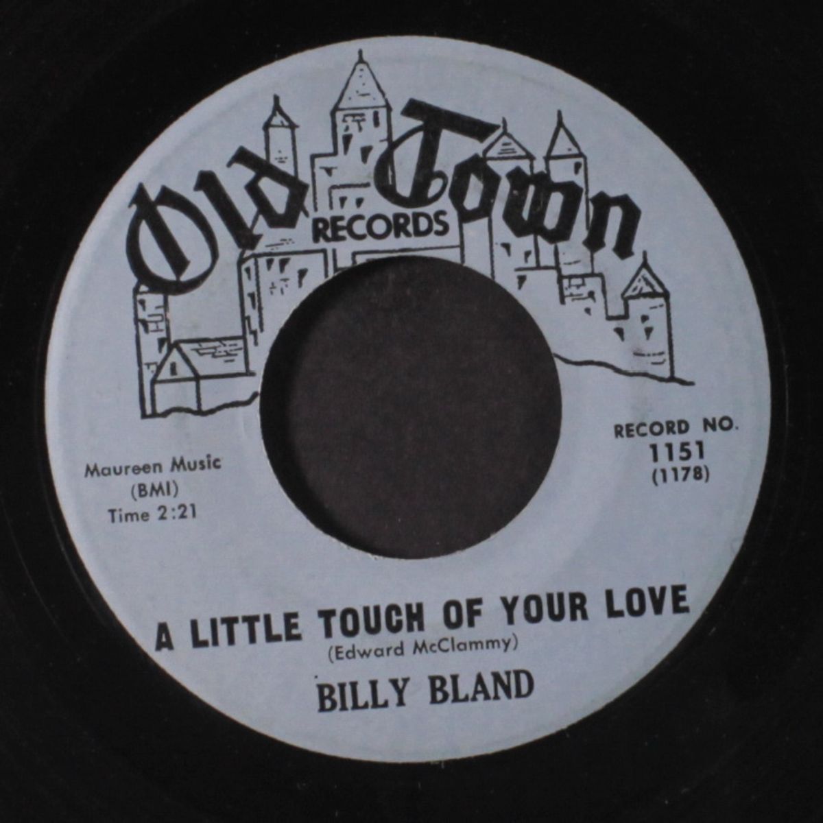 a little touch of your love / little boy blue by BILLY BLAND