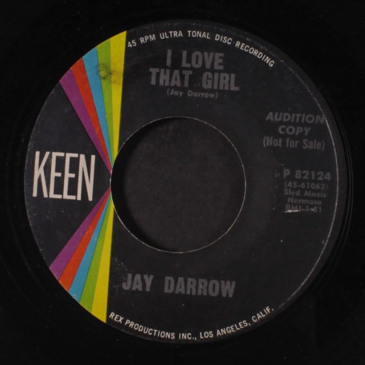 girl in my dreams / i love that girl by JAY DARROW