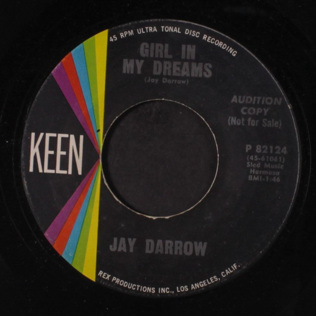 girl in my dreams / i love that girl by JAY DARROW