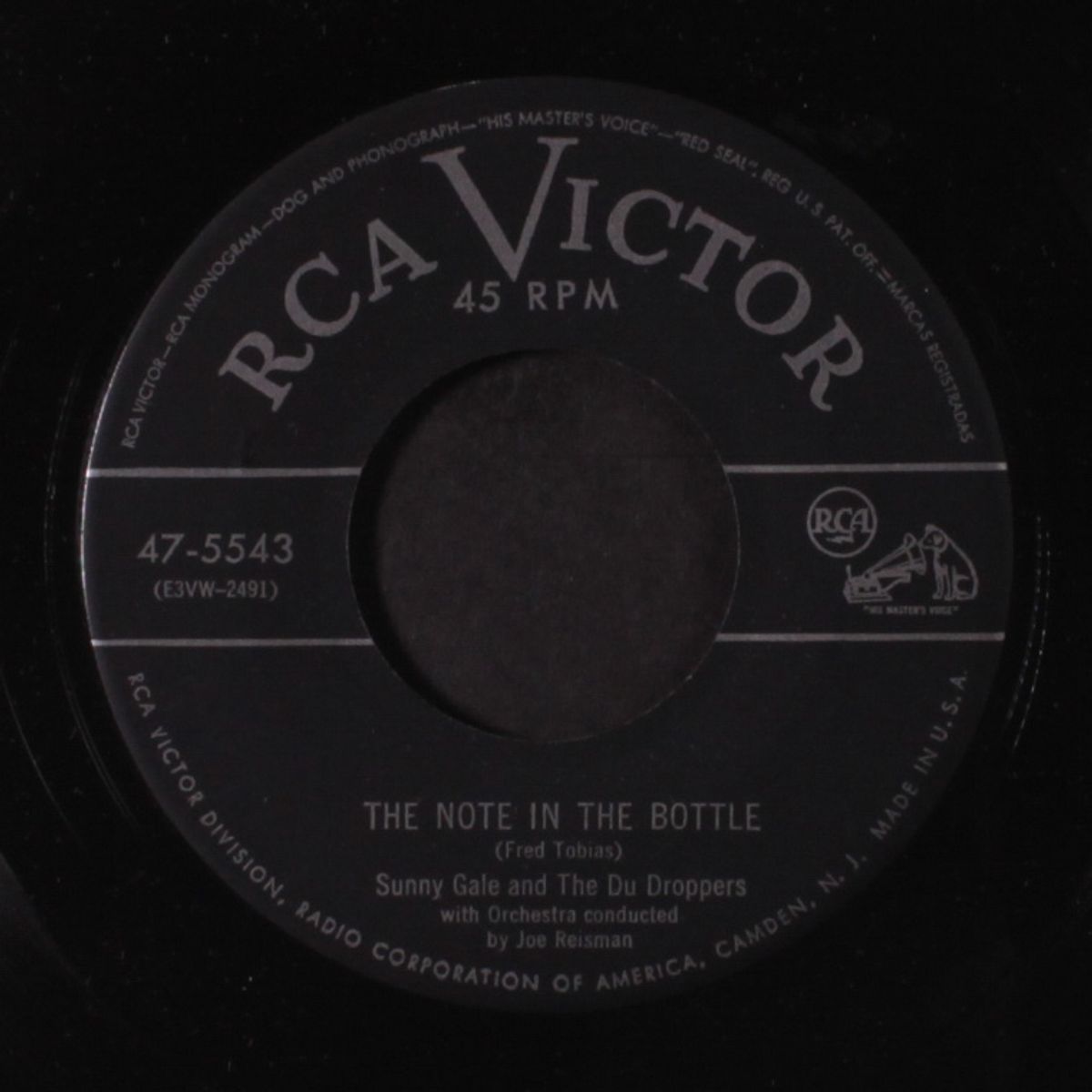 mama's gone, goodbye / the note in the bottle by SUNNY GALE & DU DROPPERS