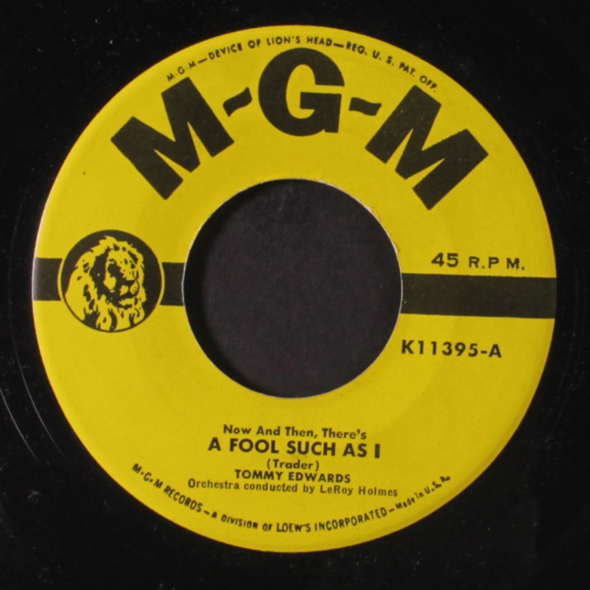 a fool such as i by TOMMY EDWARDS