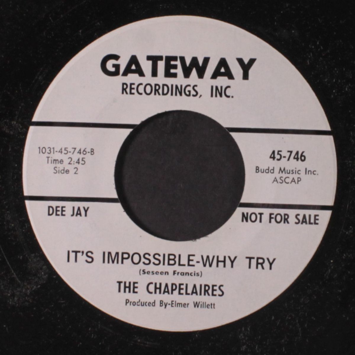 it's impossible-why try / vacation time by CHAPELAIRES