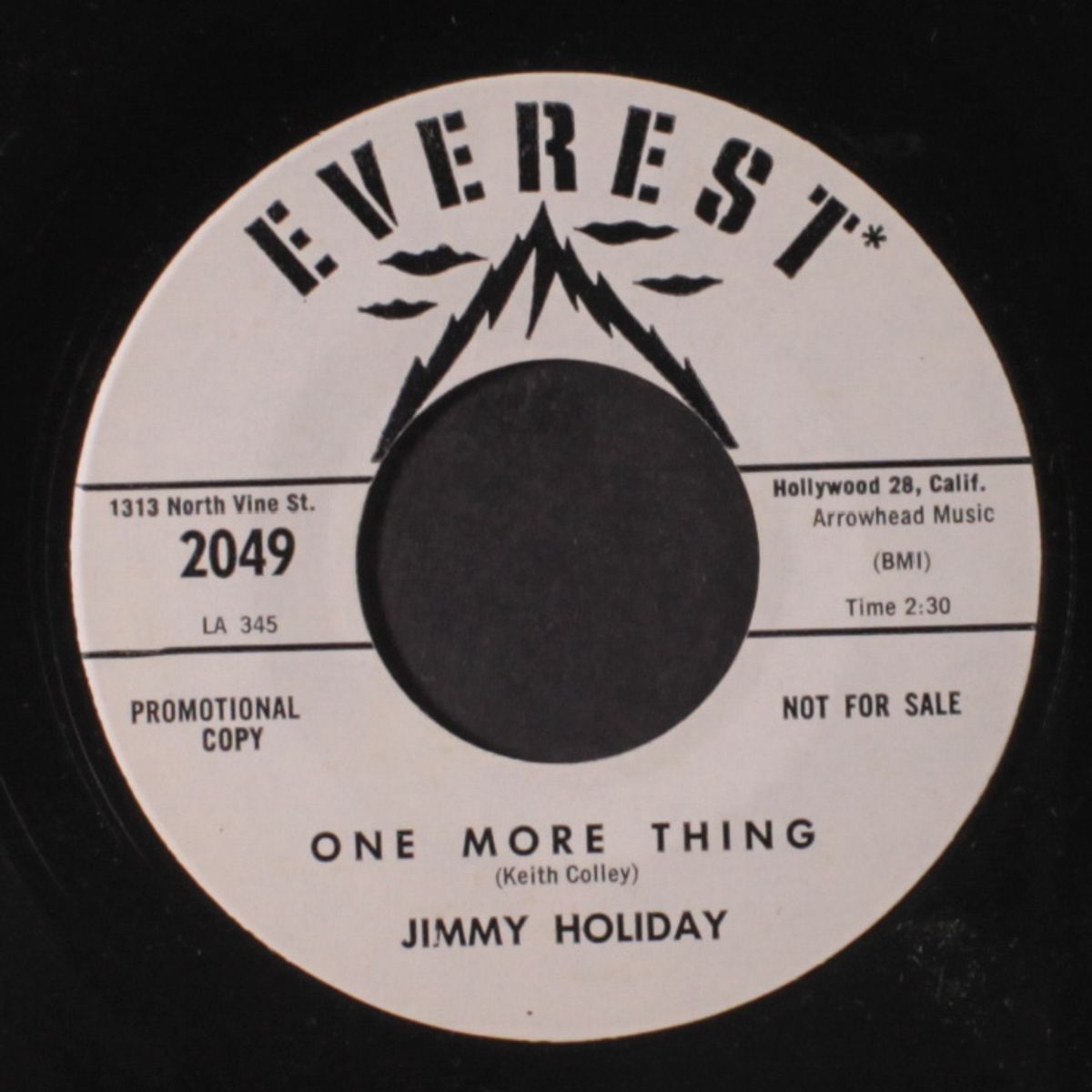 i believe in love / one more thing by JIMMY HOLIDAY