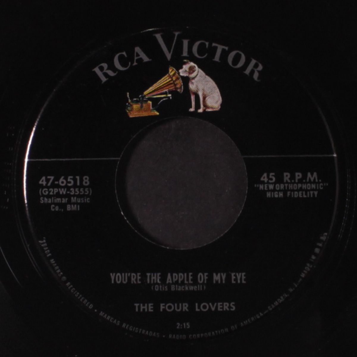 you're the apple of my eye / the girl in my dreams by FOUR LOVERS