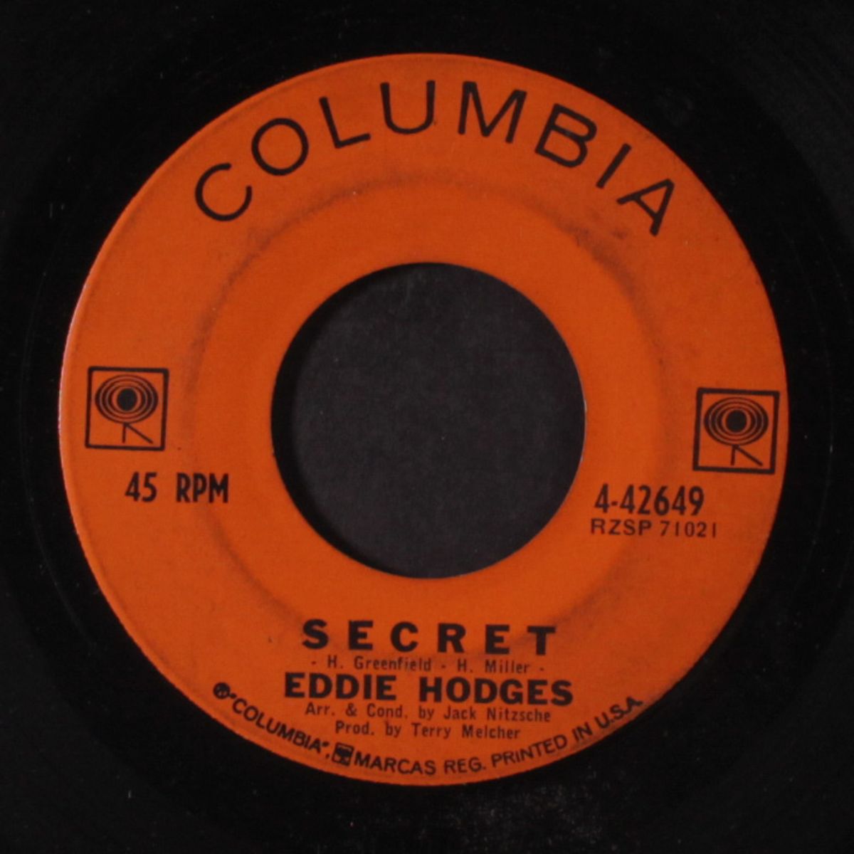 secret by EDDIE HODGES