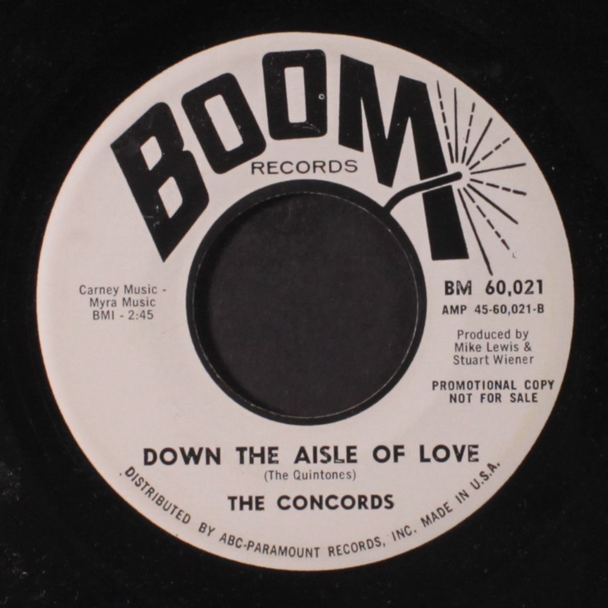 down the aisle of love by CONCORDS
