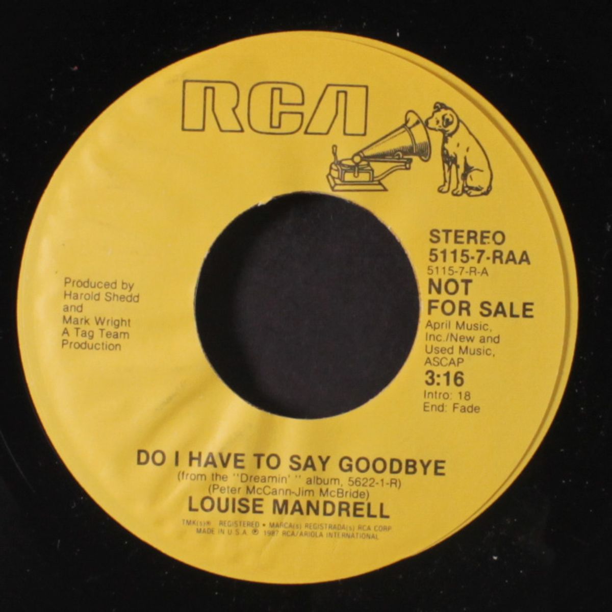 do i have to say goodbye / same by LOUISE MANDRELL