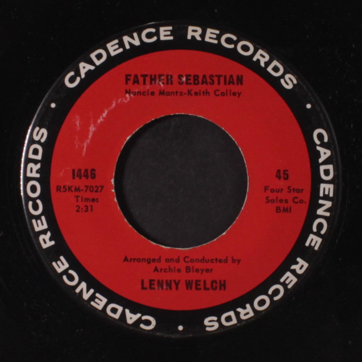 father sebastian / if you see my love by LENNY WELCH