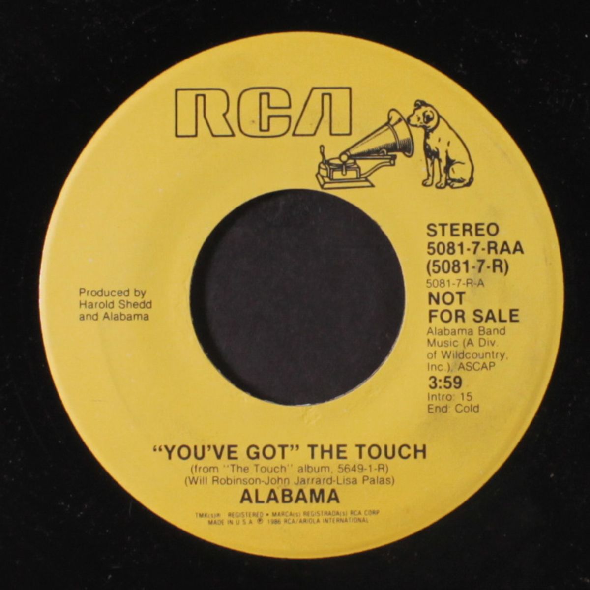 "you've got" the touch/same by ALABAMA