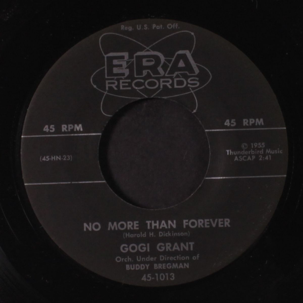 the wayward wind / no more than forever by GOGI GRANT