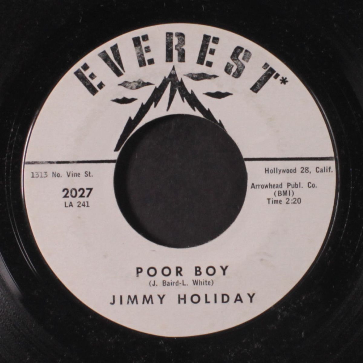 don't laugh / poor boy by JIMMY HOLIDAY