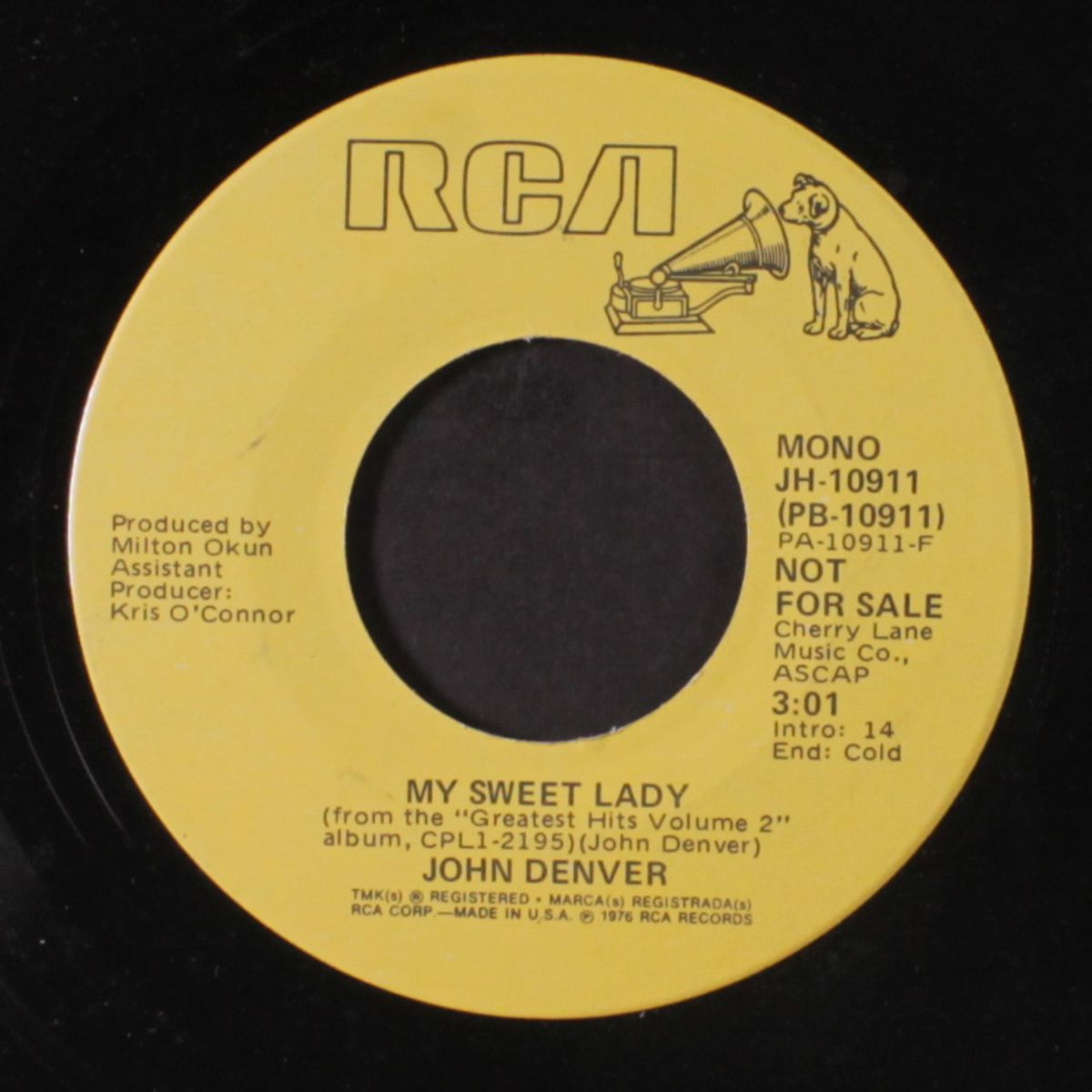 my sweet lady / mono by JOHN DENVER