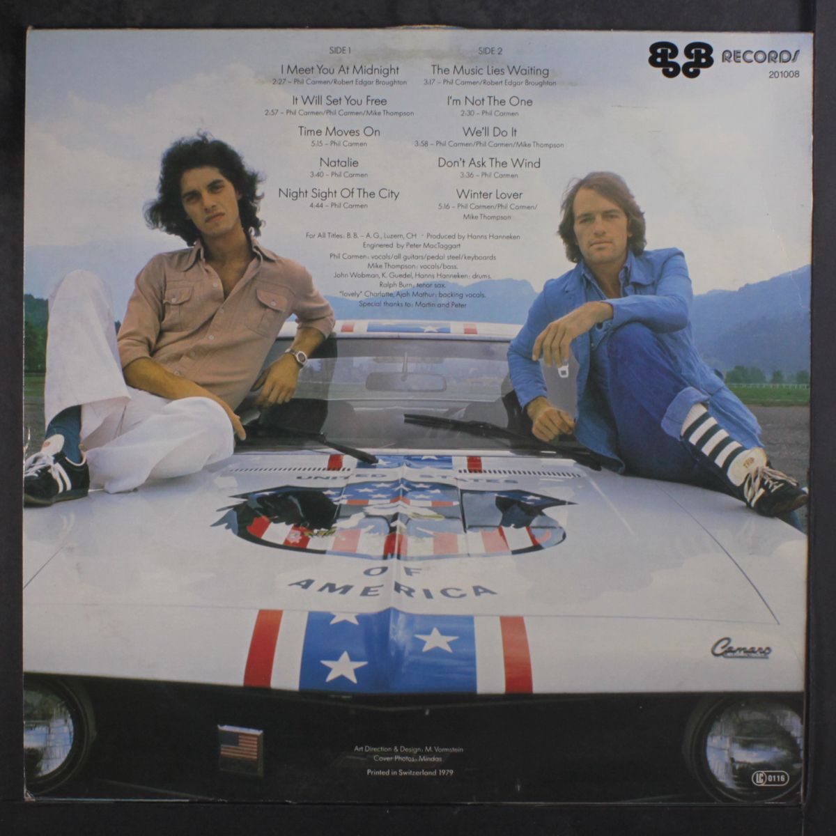 time moves on by CARMEN & THOMPSON