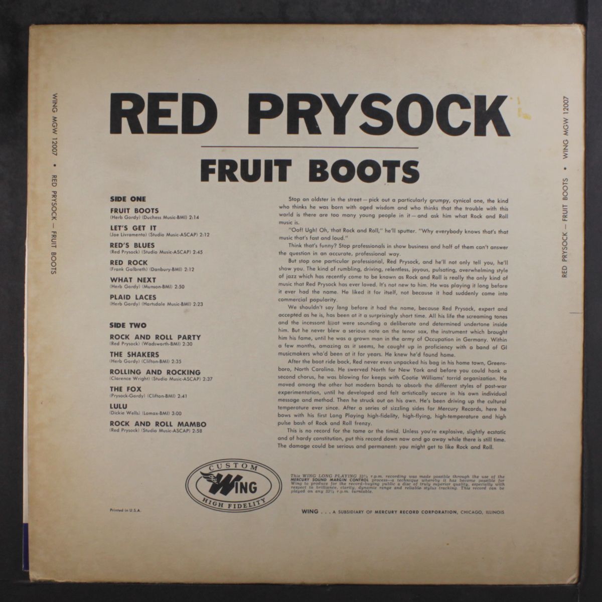 fruit boots by RED PRYSOCK