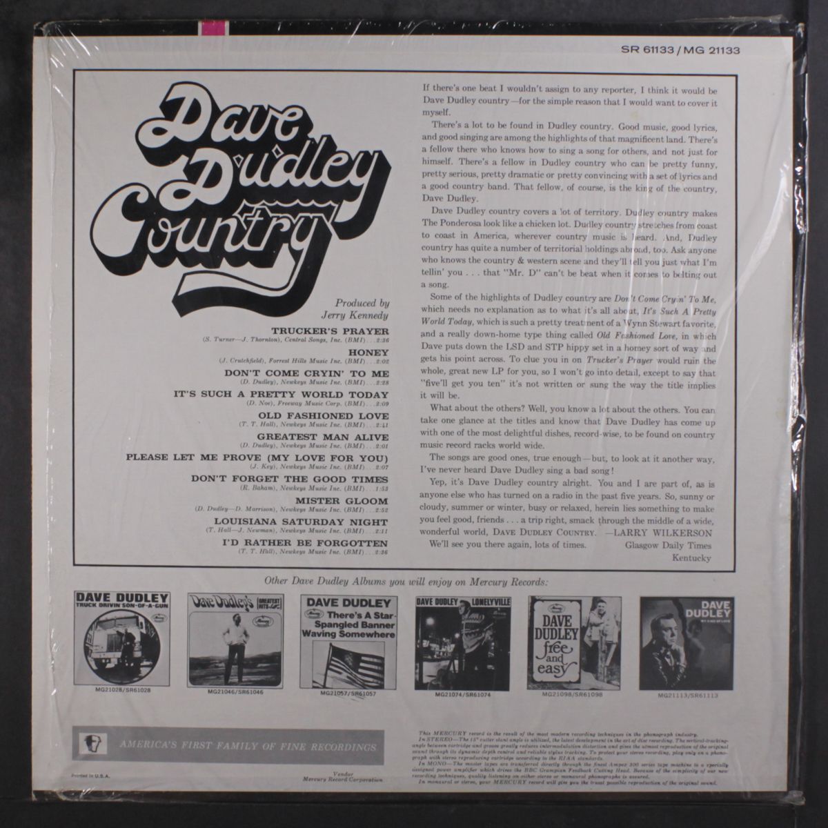 dave dudley country by DAVE DUDLEY