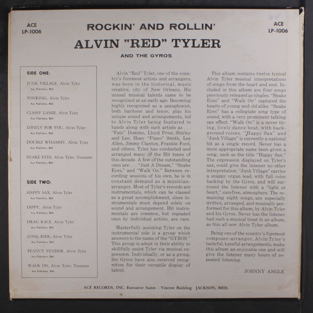 rockin' and rollin' by RED TYLER