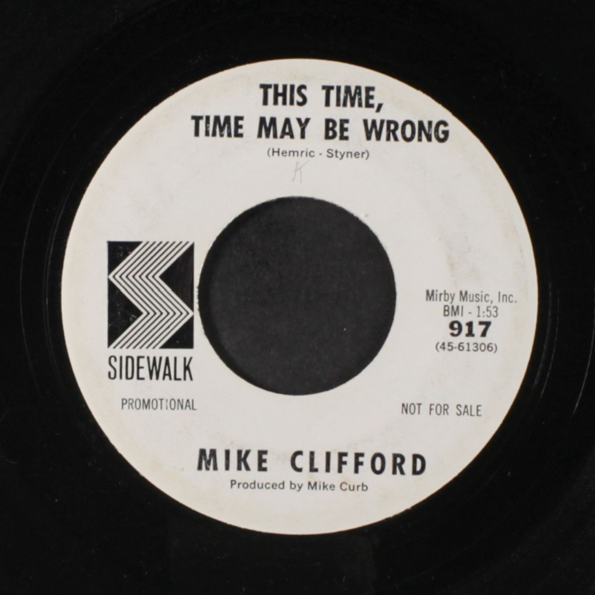 send her flowers / this time, time may be wrong by MIKE CLIFFORD