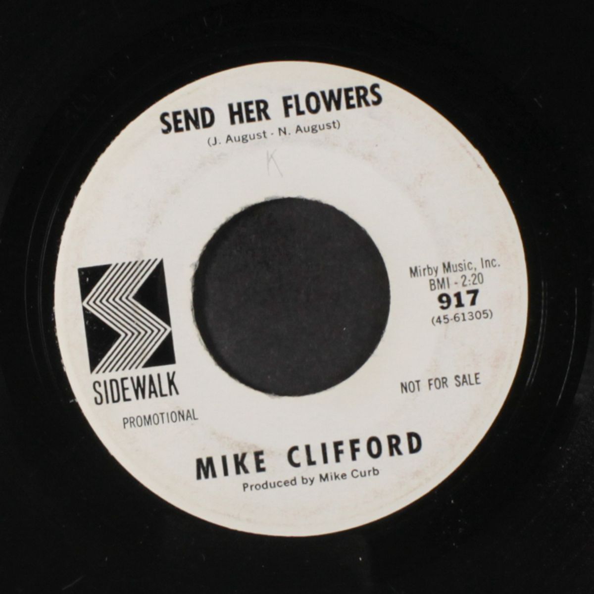 send her flowers / this time, time may be wrong by MIKE CLIFFORD