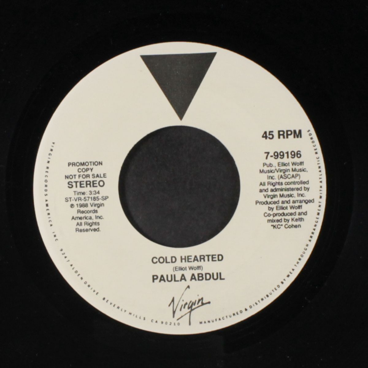 cold hearted / same by PAULA ABDUL