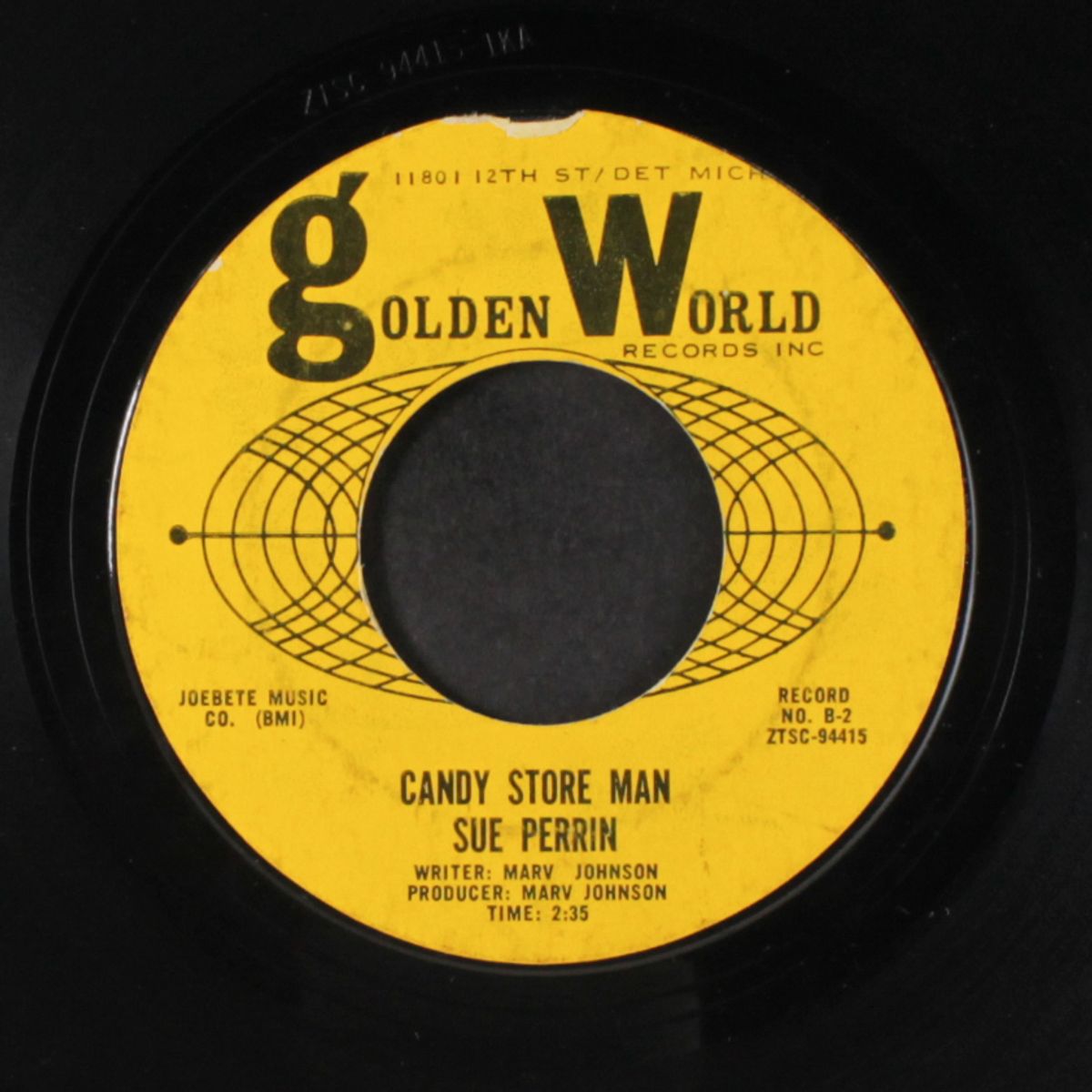 recipe of love / candy store man by SUE PERRIN