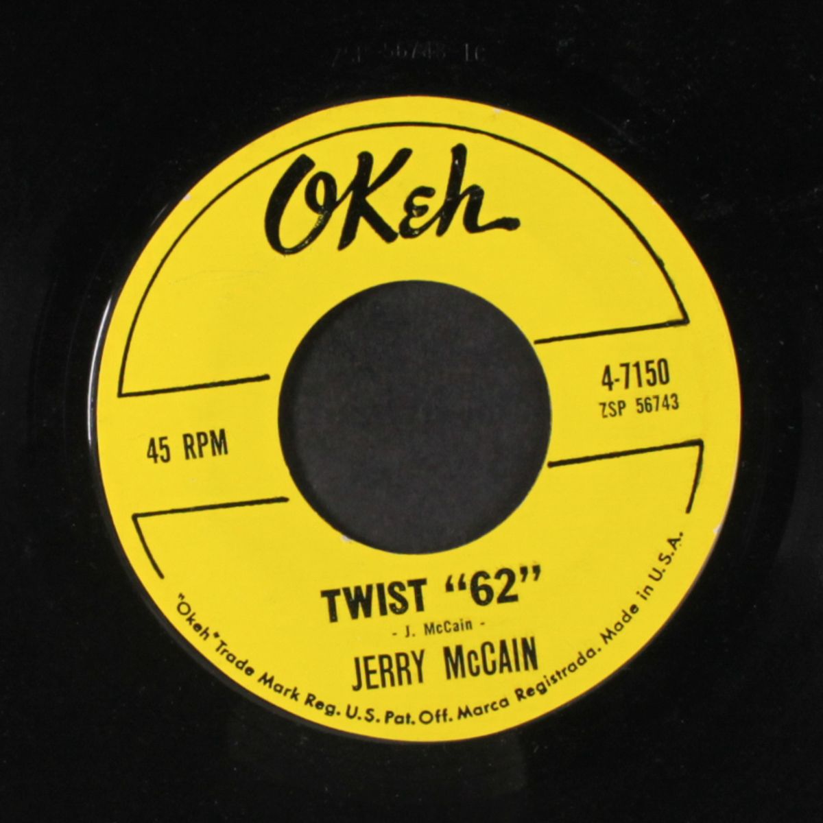 red top / twist "62" by JERRY MCCAIN