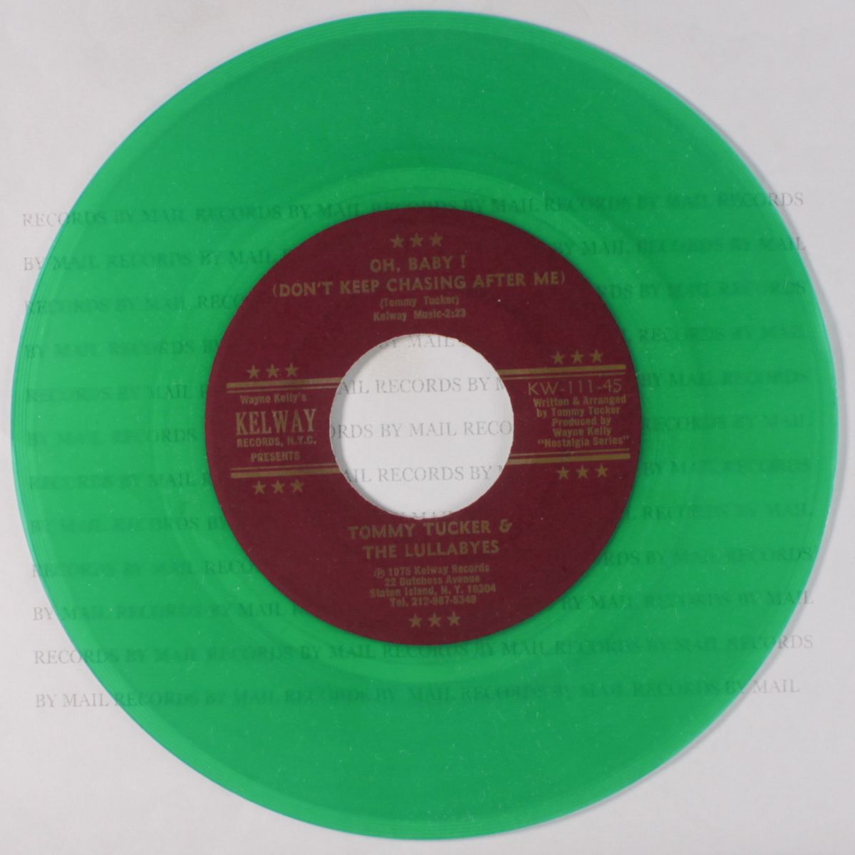 oh baby! (don't keep chasing after me / that lucky old sun) by TOMMY TUCKER & LULLABYES