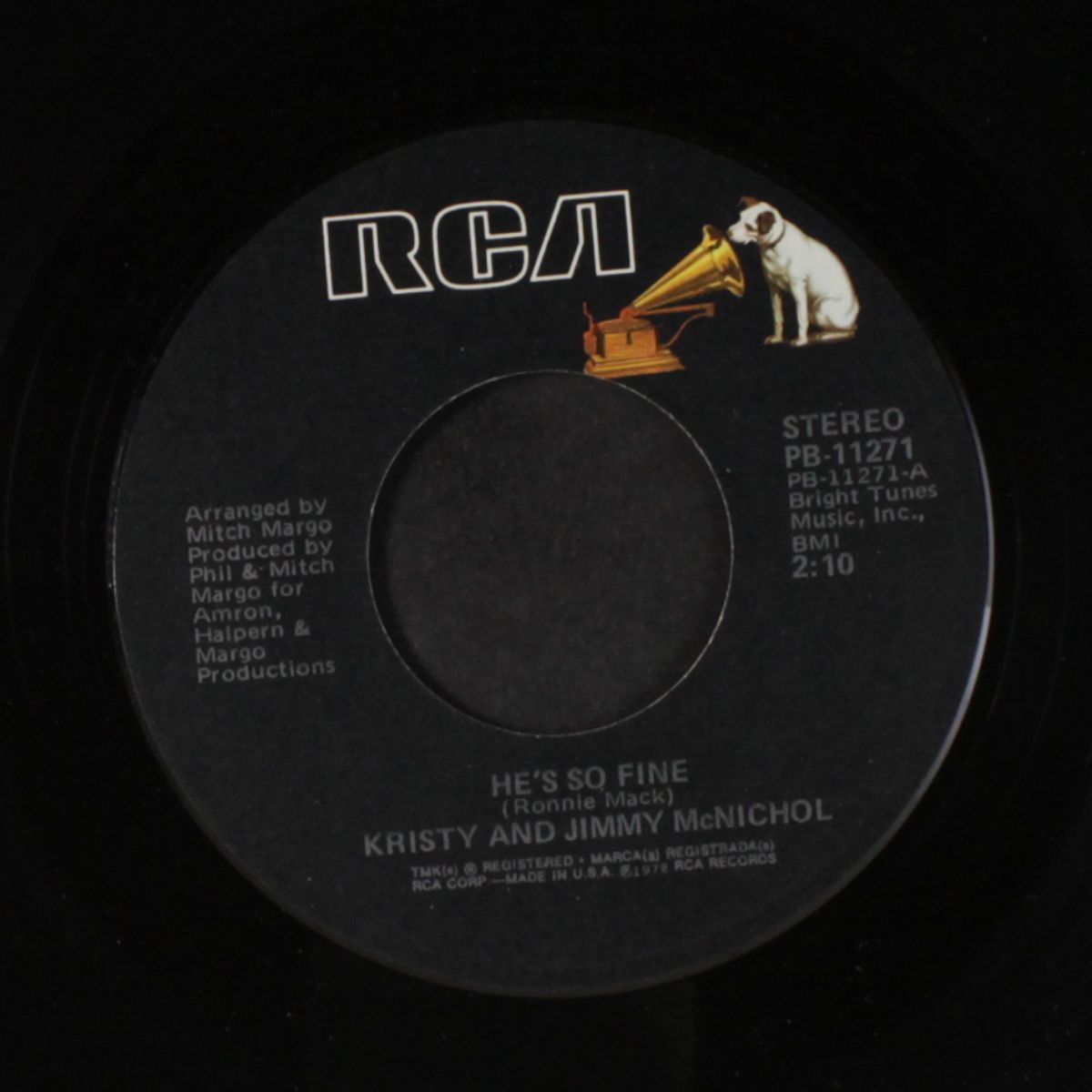 he's so fine / he's a dancer by KRISTY & JIMMY MCNICHOL