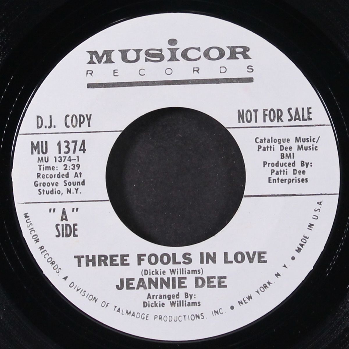 two heads are better than one / three fools in love by JEANNIE DEE