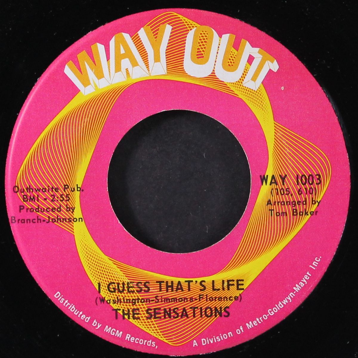 i guess that's life / oh, girl by SENSATIONS