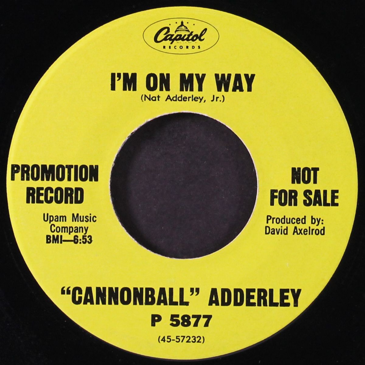 why? (am i treated so bad) / i'm on my way by CANNONBALL ADDERLEY