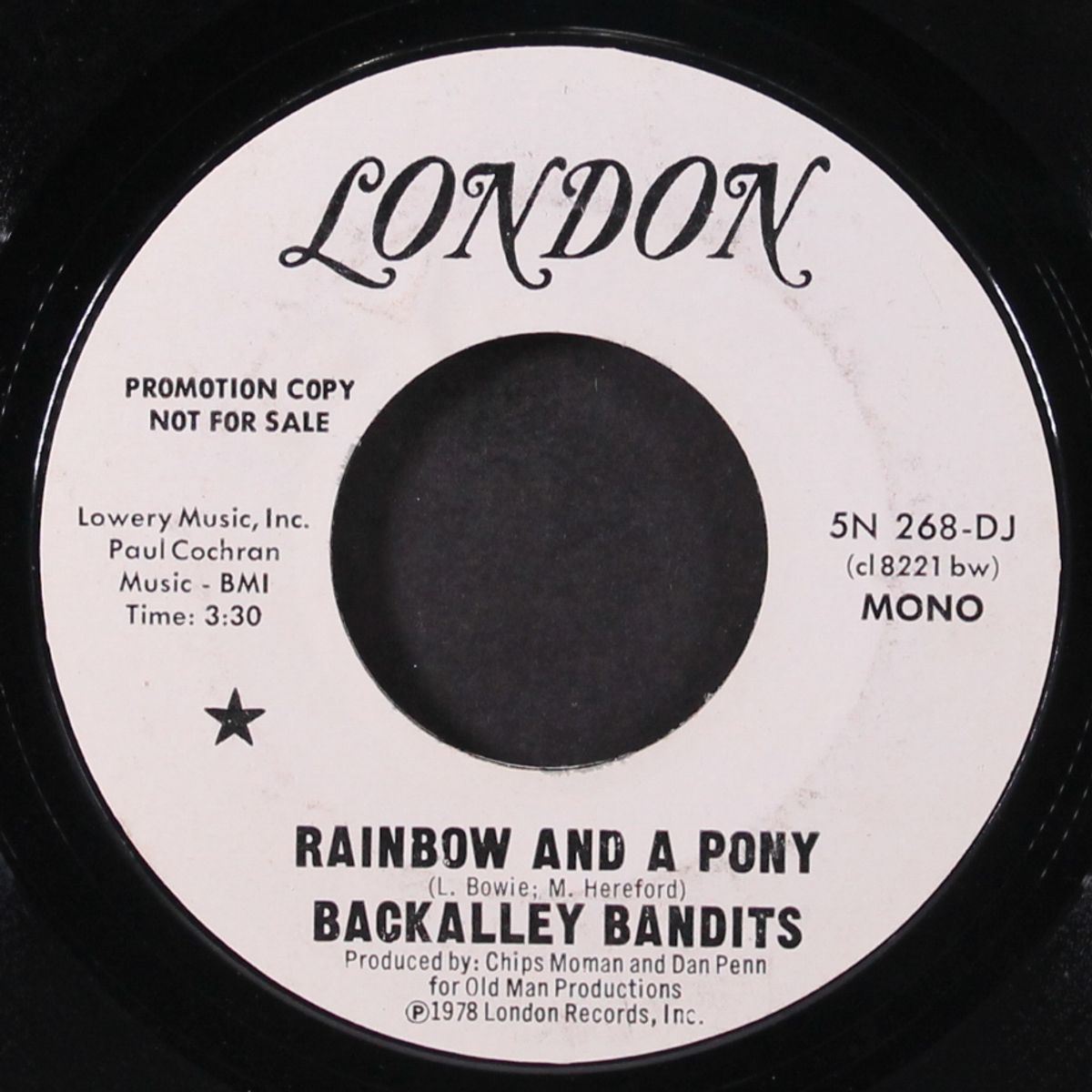 rainbow and a pony / mono by BACKALLEY BANDITS
