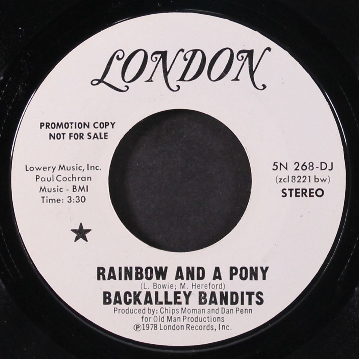 rainbow and a pony / mono by BACKALLEY BANDITS