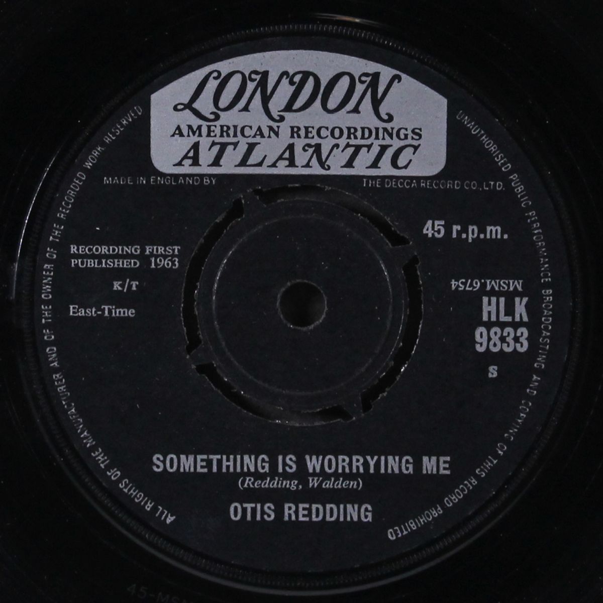 pain in my heart / something is worrying me by OTIS REDDING