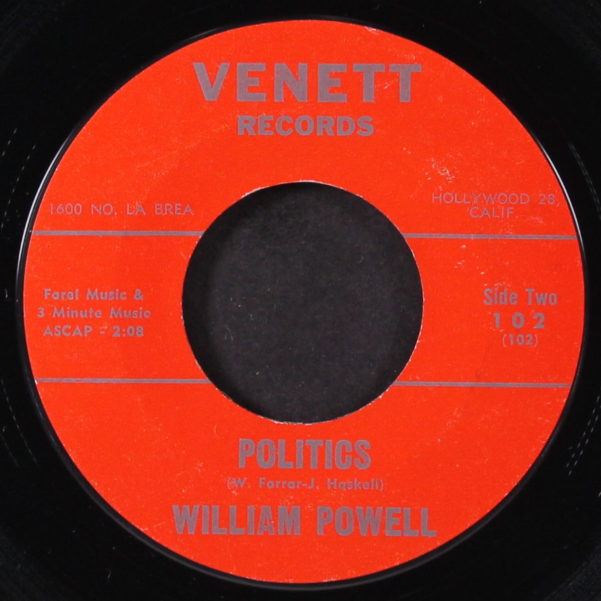 strawberry blonde / politics by WILLIAM POWELL