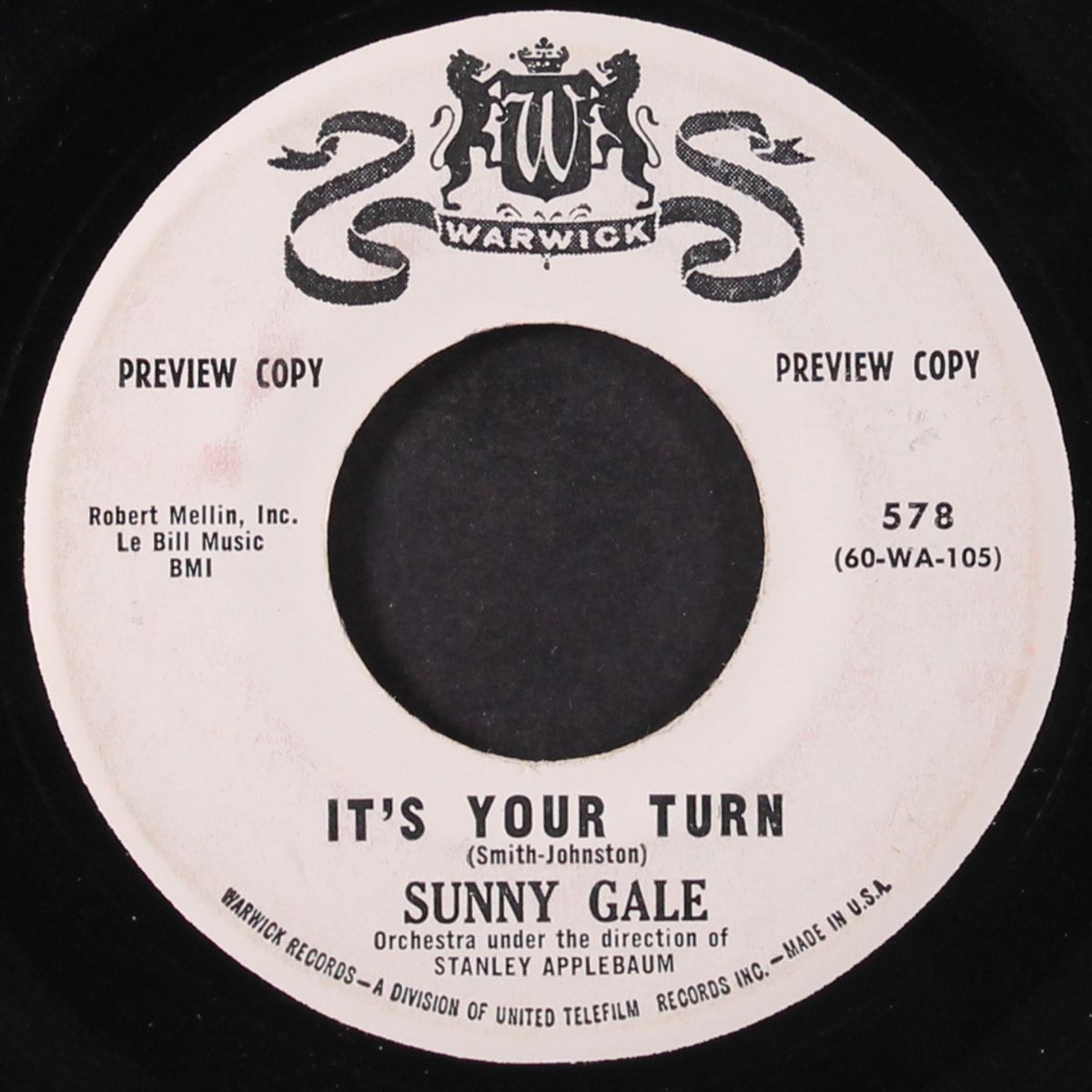 it's your turn / where have you been all my life by SUNNY GALE
