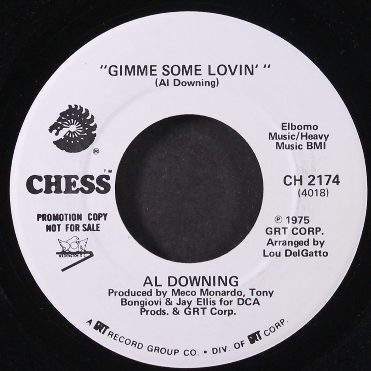 gimme some lovin' by AL DOWNING