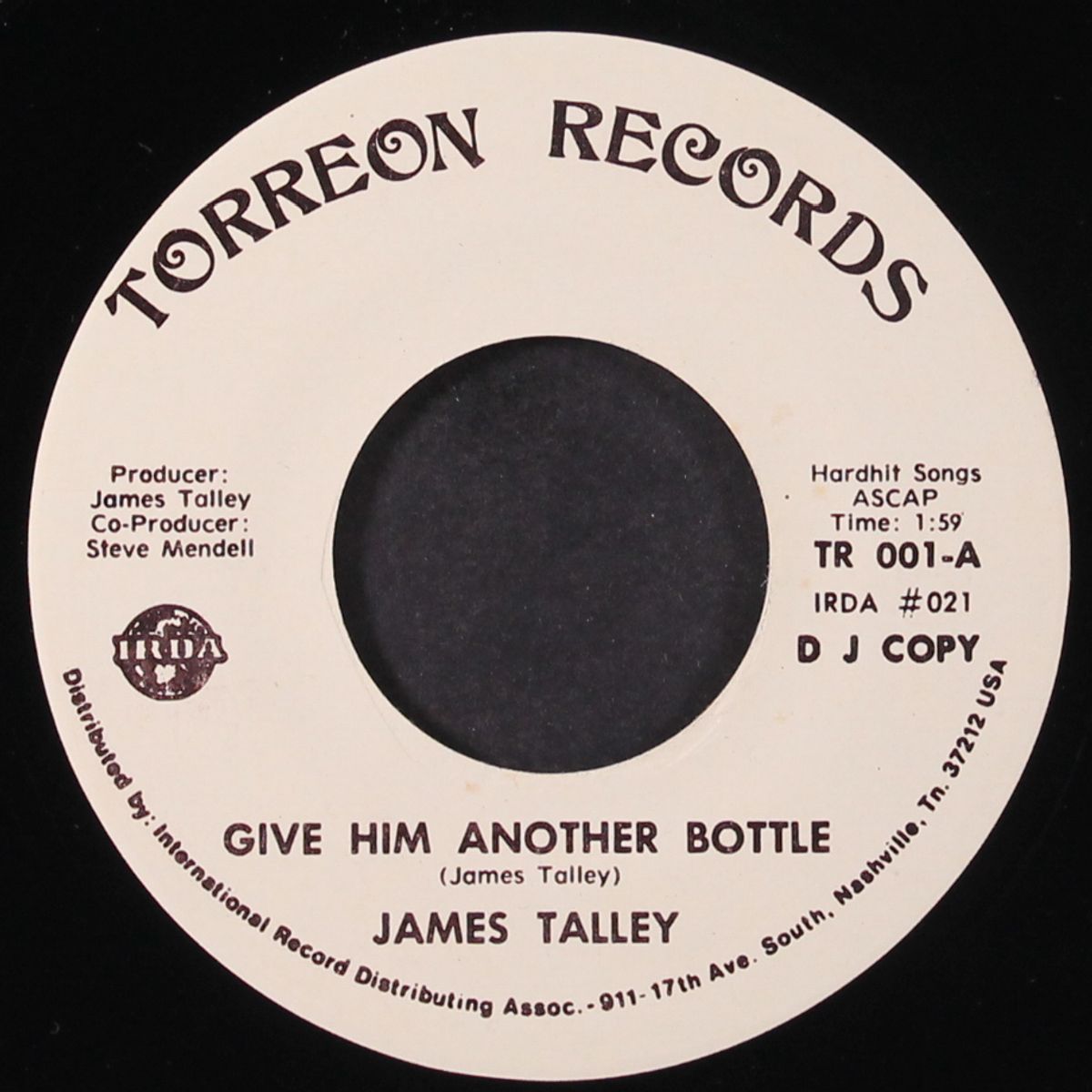 take me to the country / give him another bottle by JAMES TALLEY