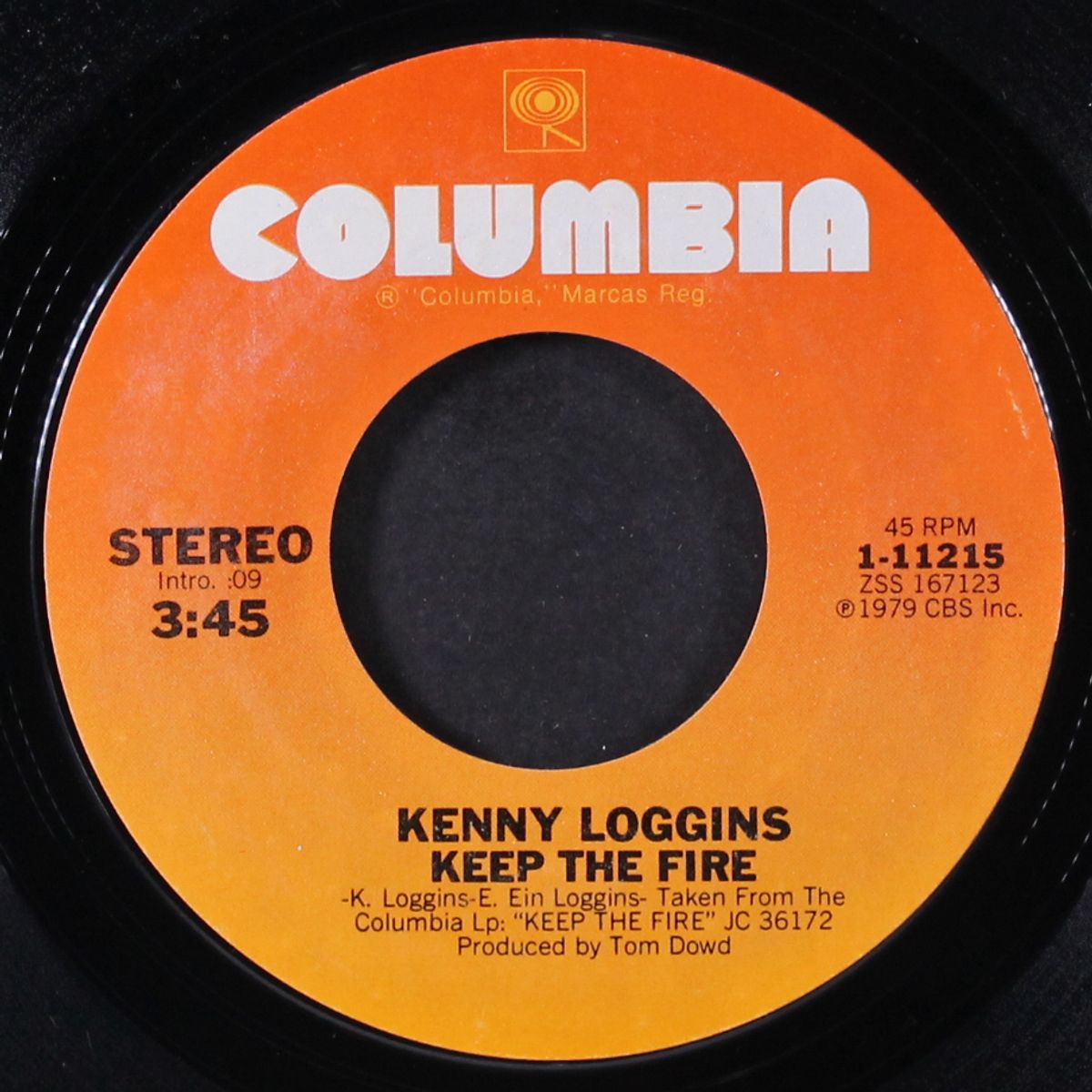 keep the fire / now and then by KENNY LOGGINS