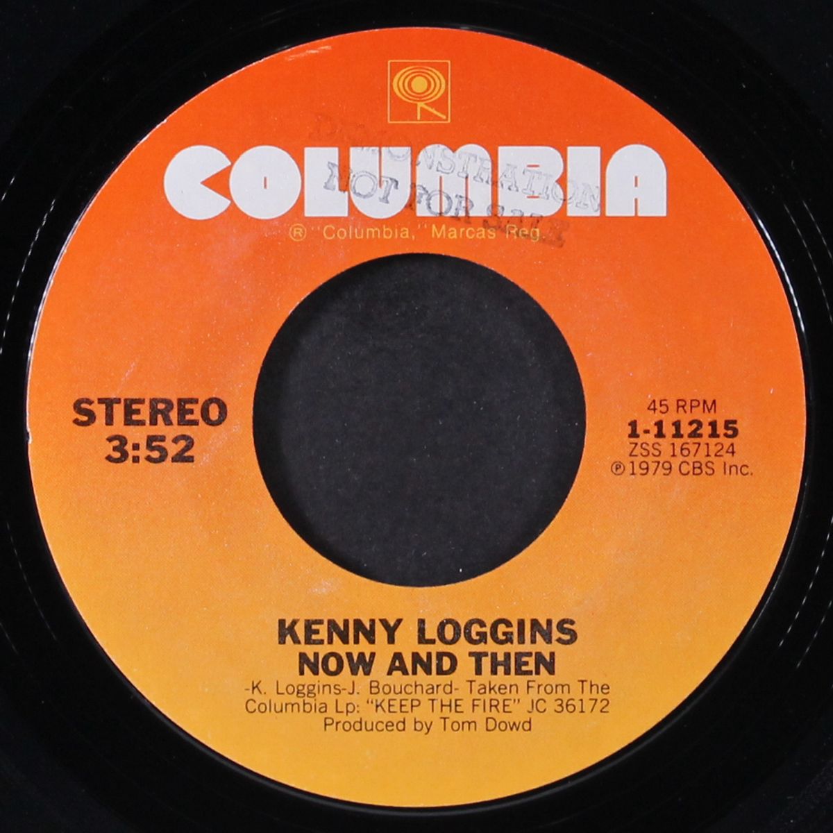 keep the fire / now and then by KENNY LOGGINS