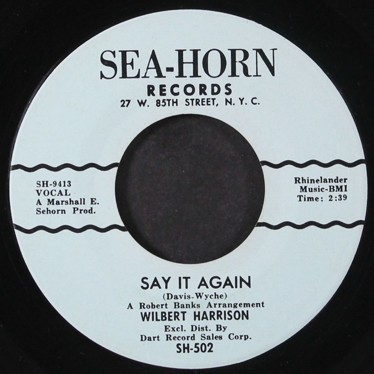 near to you / say it again by WILBERT HARRISON