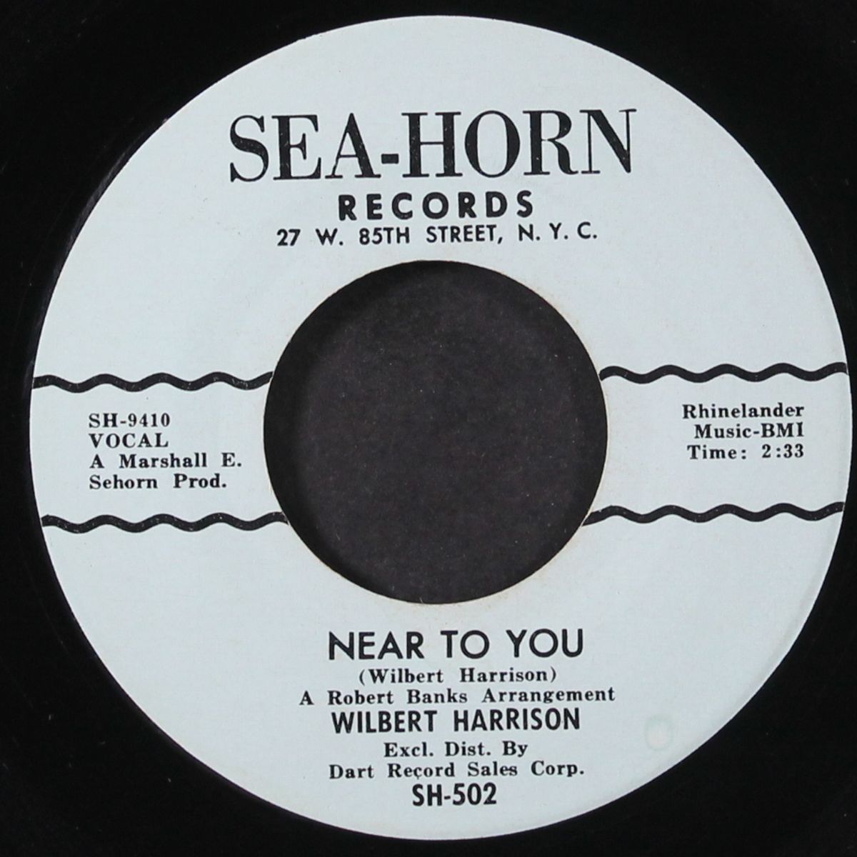 near to you / say it again by WILBERT HARRISON