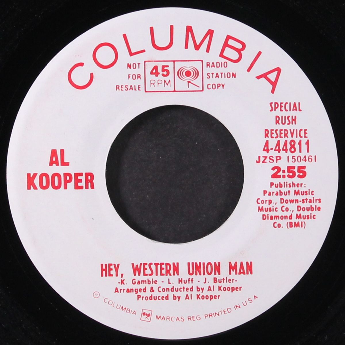 hey, western union ma / same by AL KOOPER
