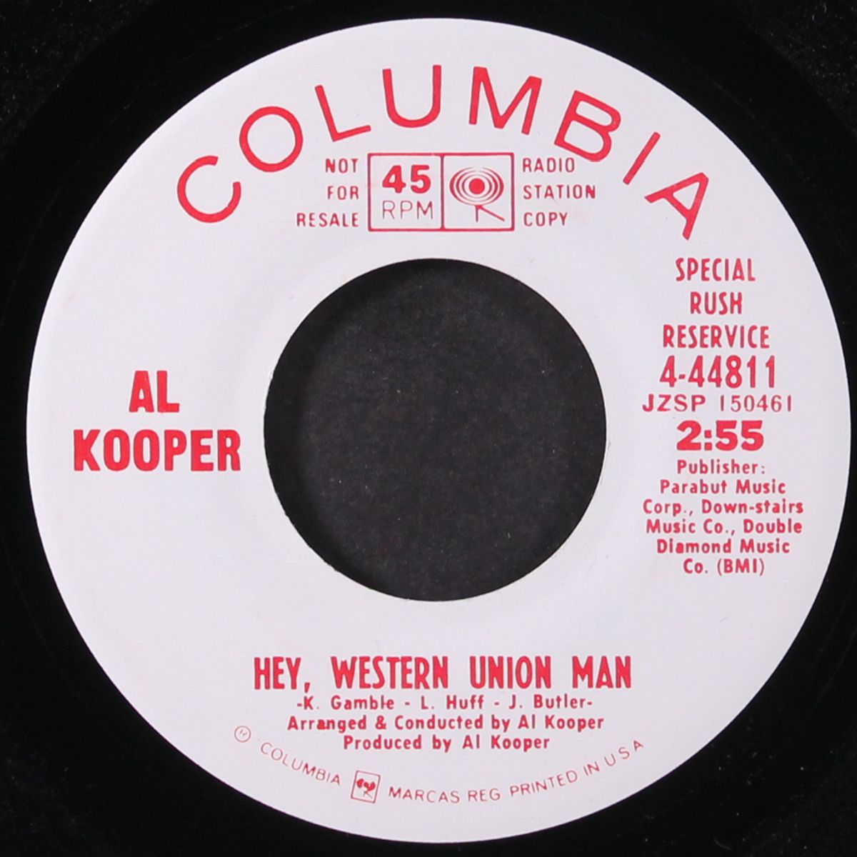 hey, western union ma / same by AL KOOPER